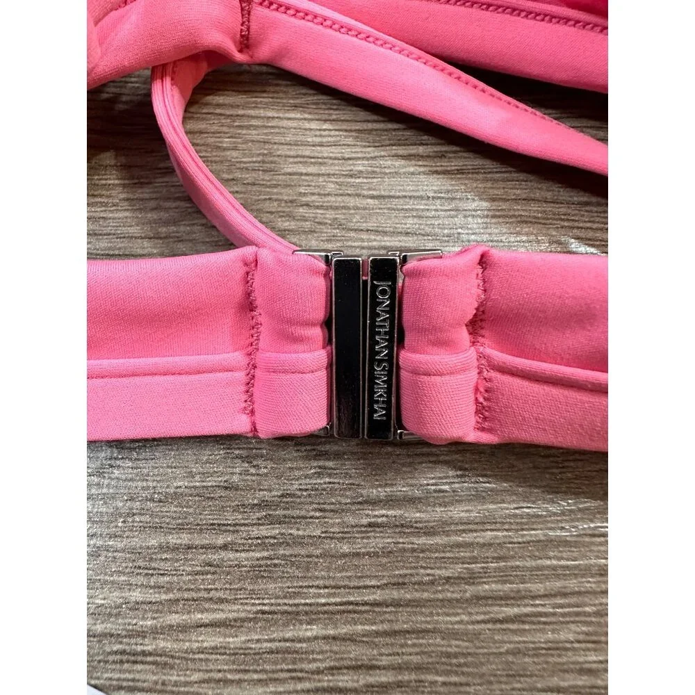 Jonathan Simkhai Harlen Strappy Bikini Top NWT M - Picture 5 of 12